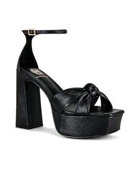 House of Harlow 1960 X REVOLVE Jin Platform in Black chunky block high heel